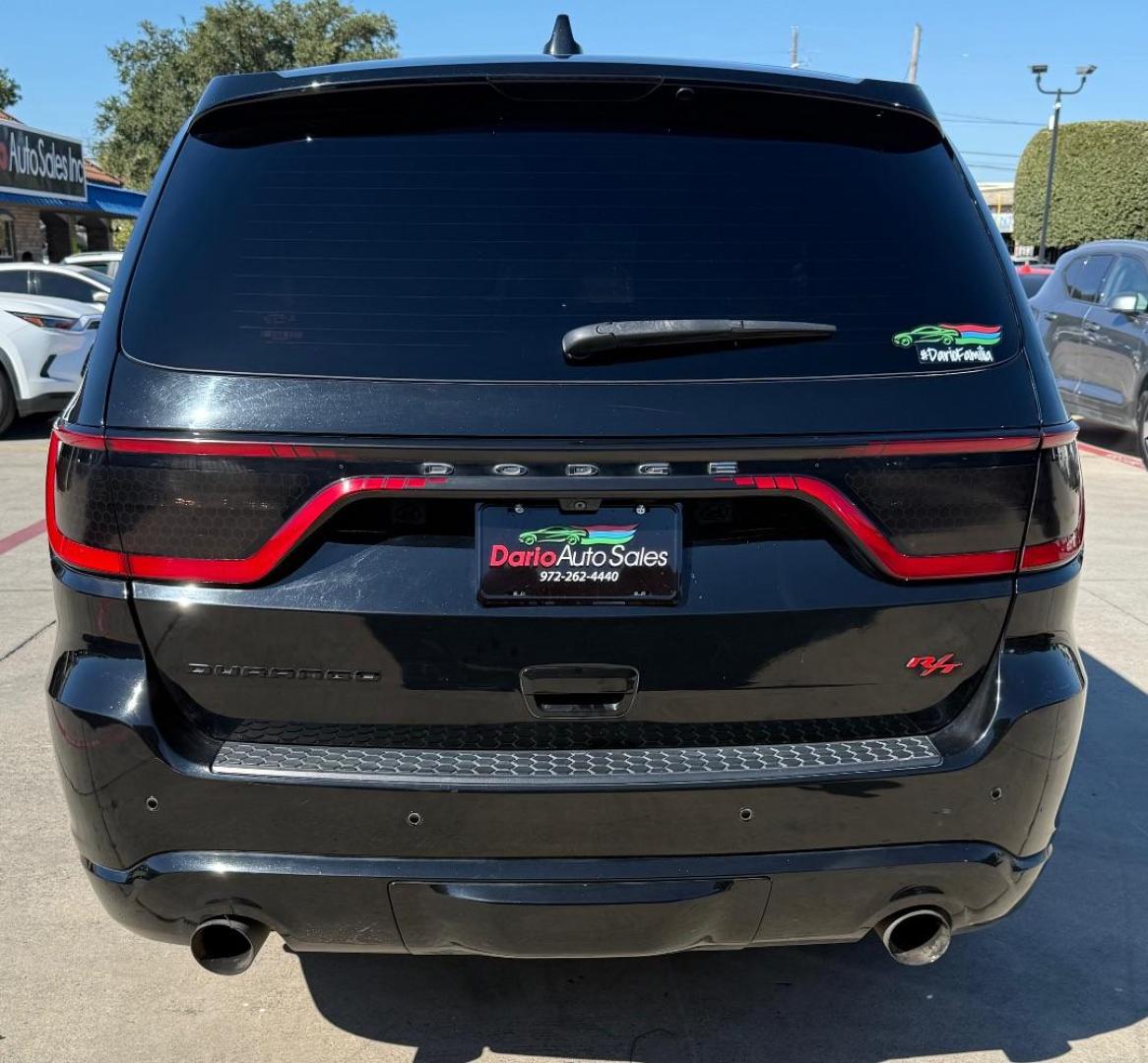 2019 Black Dodge Durango R/T RWD (1C4SDHCT2KC) with an HEMI 5.7L V-8 VVT variable valve control engine, located at 2401 E Main St., Grand Prairie, TX, 75050, (972) 262-4440, 32.748981, -96.969643 - Photo#8