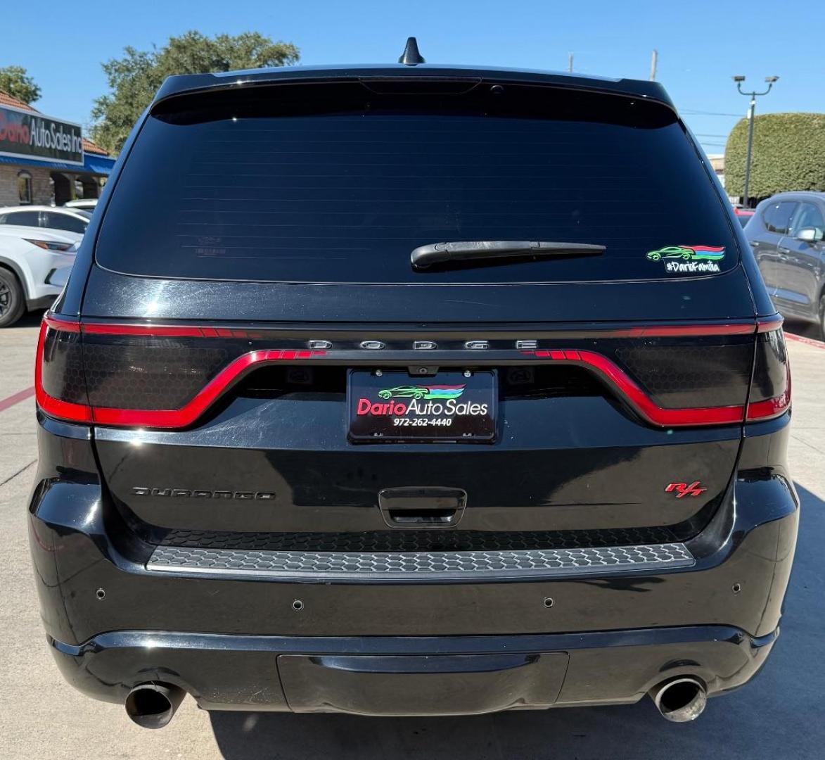 2019 Black Dodge Durango R/T RWD (1C4SDHCT2KC) with an HEMI 5.7L V-8 VVT variable valve control engine, located at 2401 E Main St., Grand Prairie, TX, 75050, (972) 262-4440, 32.748981, -96.969643 - Photo#12