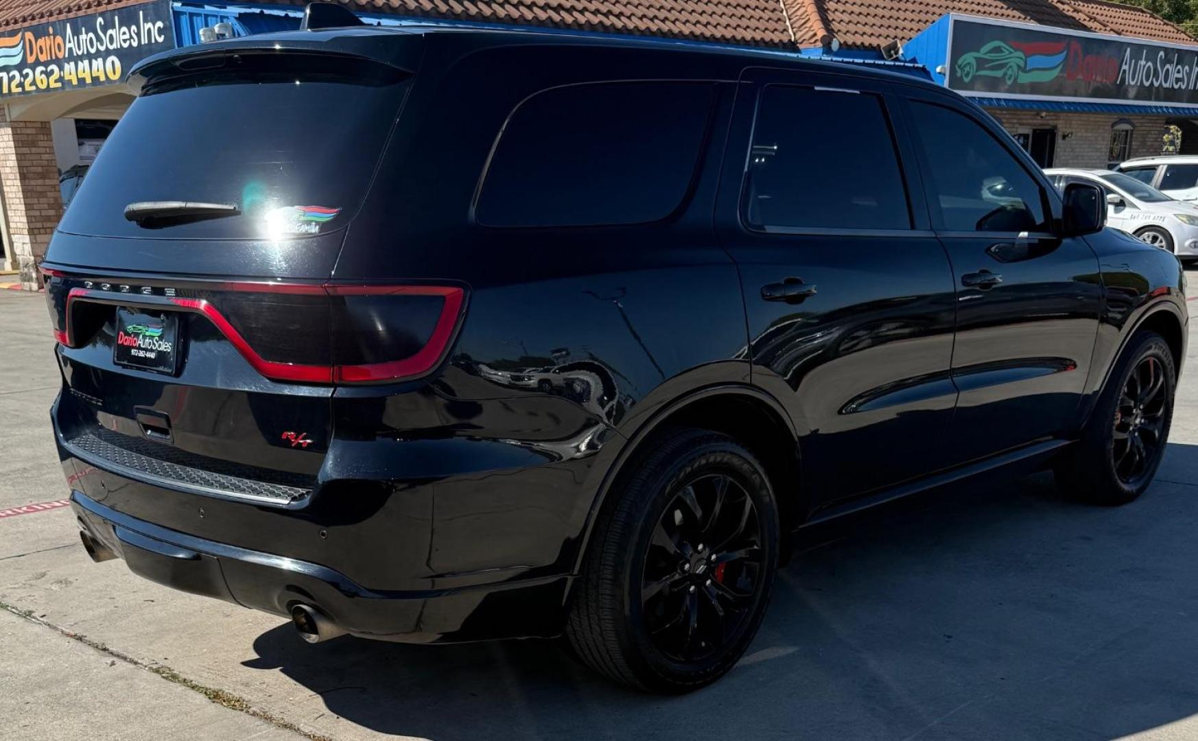 2019 Black Dodge Durango R/T RWD (1C4SDHCT2KC) with an HEMI 5.7L V-8 VVT variable valve control engine, located at 2401 E Main St., Grand Prairie, TX, 75050, (972) 262-4440, 32.748981, -96.969643 - Photo#14