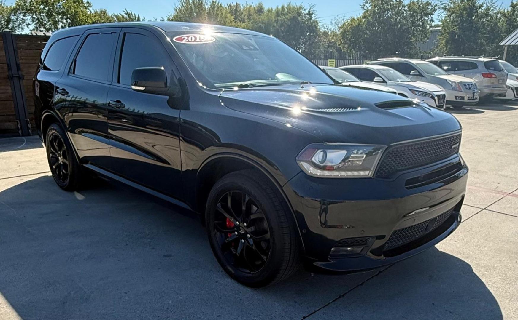2019 Black Dodge Durango R/T RWD (1C4SDHCT2KC) with an HEMI 5.7L V-8 VVT variable valve control engine, located at 2401 E Main St., Grand Prairie, TX, 75050, (972) 262-4440, 32.748981, -96.969643 - Photo#19