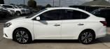 2019 White Nissan Sentra SV (3N1AB7AP3KY) with an 1.8L I-4 DOHC engine, located at 2401 E Main St., Grand Prairie, TX, 75050, (972) 262-4440, 32.748981, -96.969643 - Photo#4