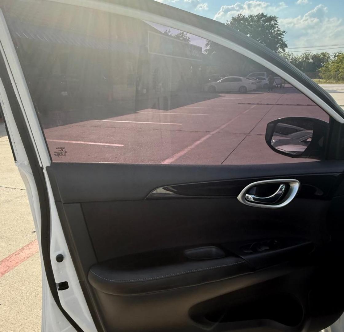 2019 White Nissan Sentra SV (3N1AB7AP3KY) with an 1.8L I-4 DOHC engine, located at 2401 E Main St., Grand Prairie, TX, 75050, (972) 262-4440, 32.748981, -96.969643 - Photo#17