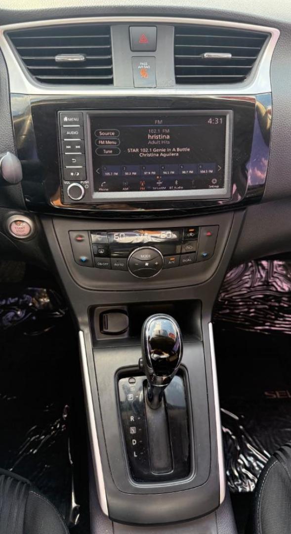 2019 White Nissan Sentra SV (3N1AB7AP3KY) with an 1.8L I-4 DOHC engine, located at 2401 E Main St., Grand Prairie, TX, 75050, (972) 262-4440, 32.748981, -96.969643 - Photo#23