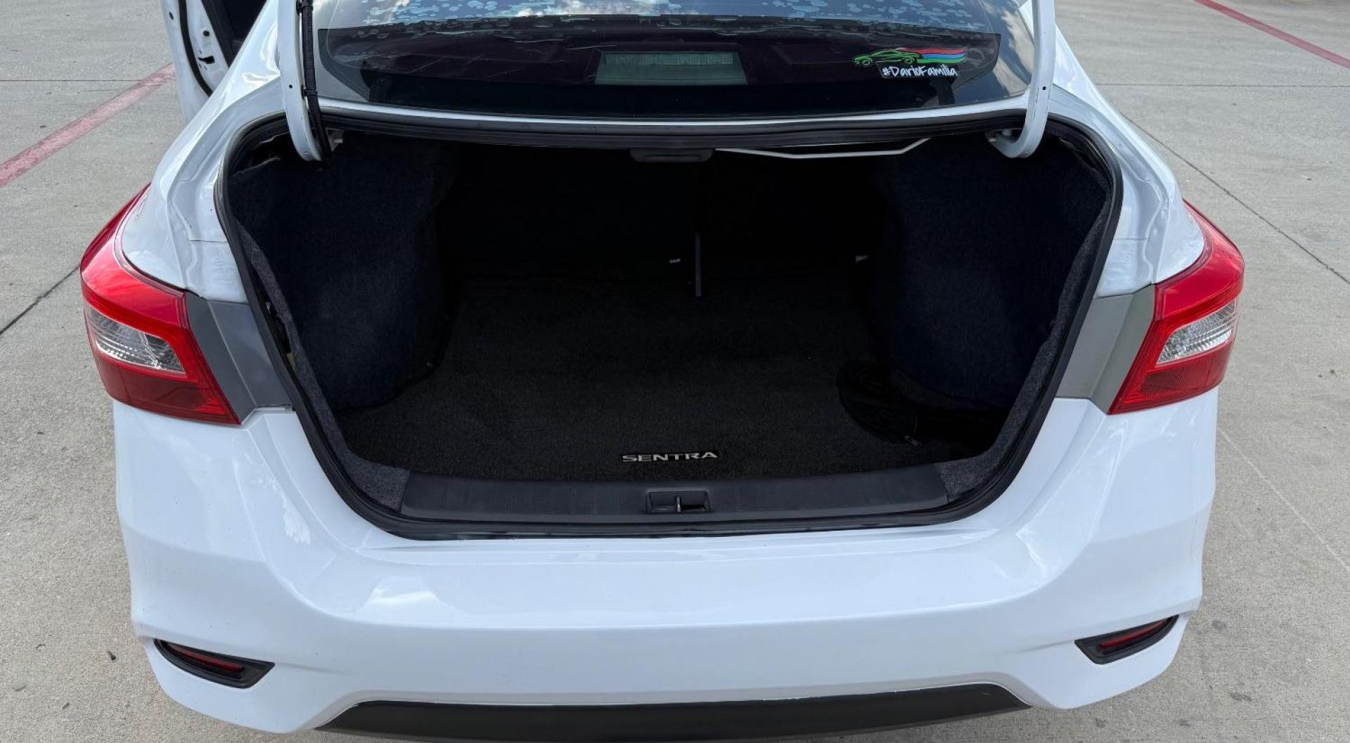 2019 White Nissan Sentra SV (3N1AB7AP3KY) with an 1.8L I-4 DOHC engine, located at 2401 E Main St., Grand Prairie, TX, 75050, (972) 262-4440, 32.748981, -96.969643 - Photo#30