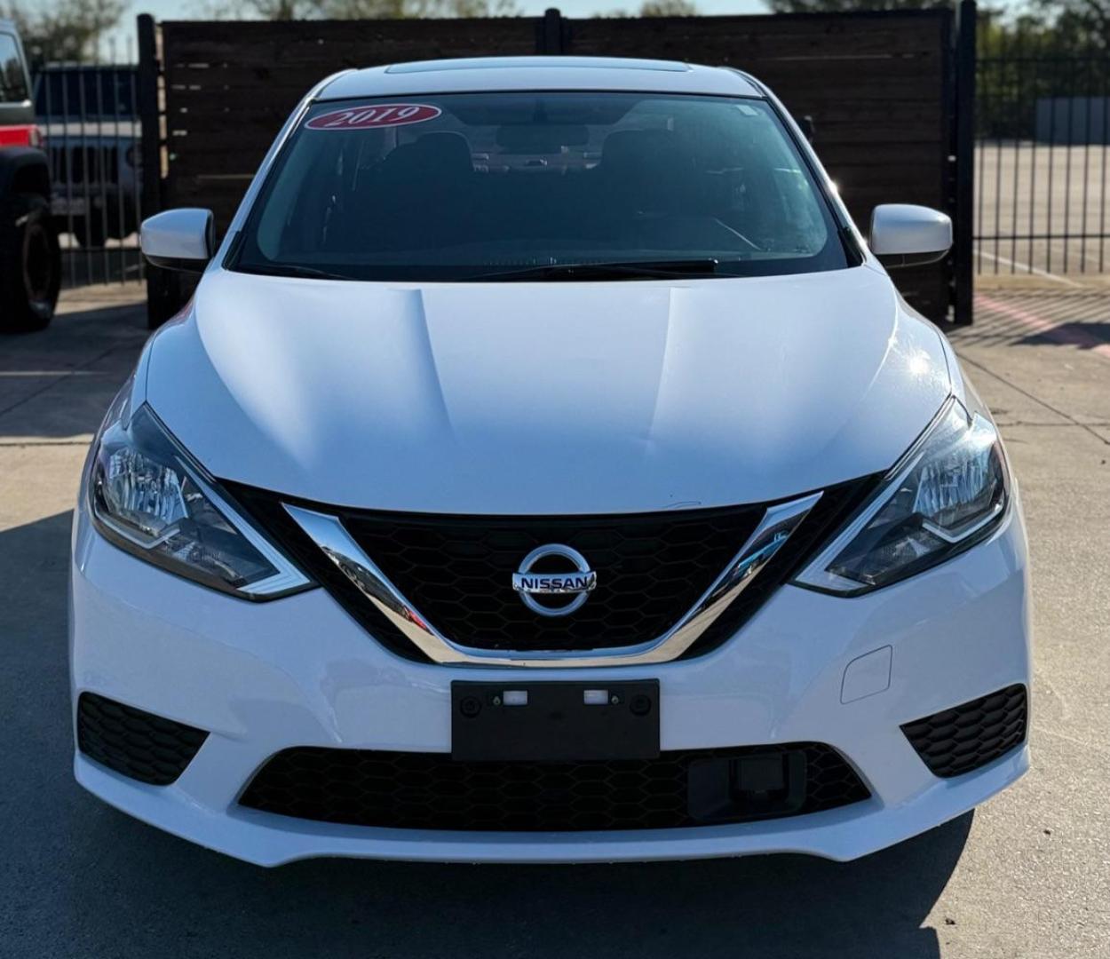 2019 Gray Nissan Versa 1.6 SV (3N1CN7AP8KL) with an 1.6L I-4 DOHC engine, located at 2401 E Main St., Grand Prairie, TX, 75050, (972) 262-4440, 32.748981, -96.969643 - Photo#1