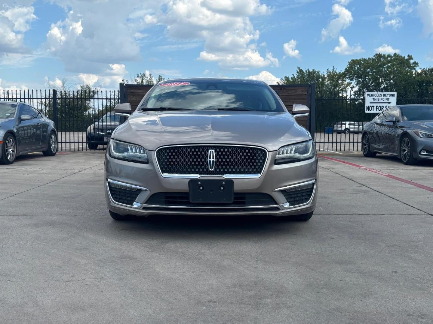 2018 Tan Lincoln MKZ Reserve (3LN6L5E94JR) , located at 2401 E Main St., Grand Prairie, TX, 75050, (972) 262-4440, 32.748981, -96.969643 - Photo#0