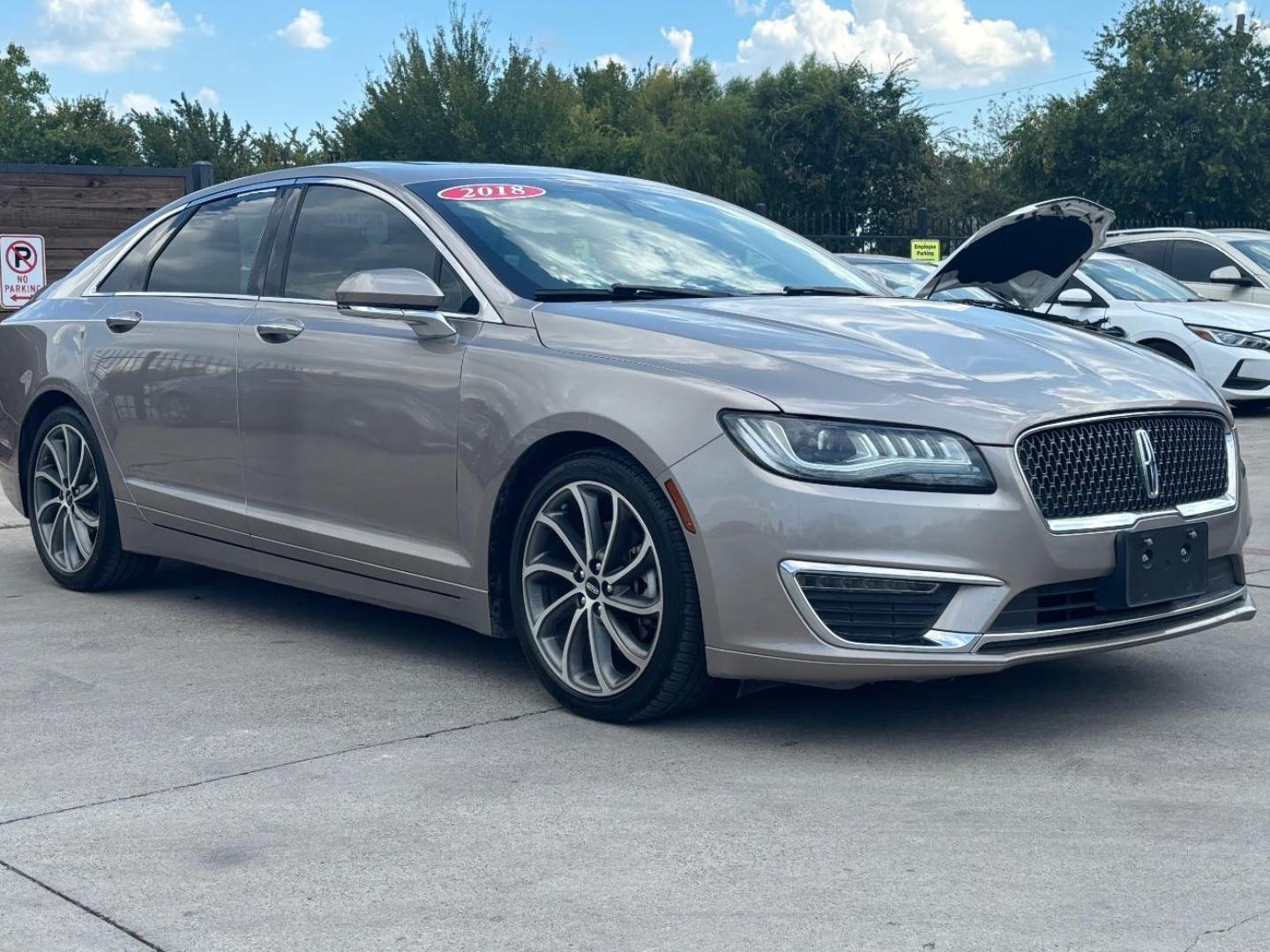 2018 Tan Lincoln MKZ Reserve (3LN6L5E94JR) , located at 2401 E Main St., Grand Prairie, TX, 75050, (972) 262-4440, 32.748981, -96.969643 - Photo#1