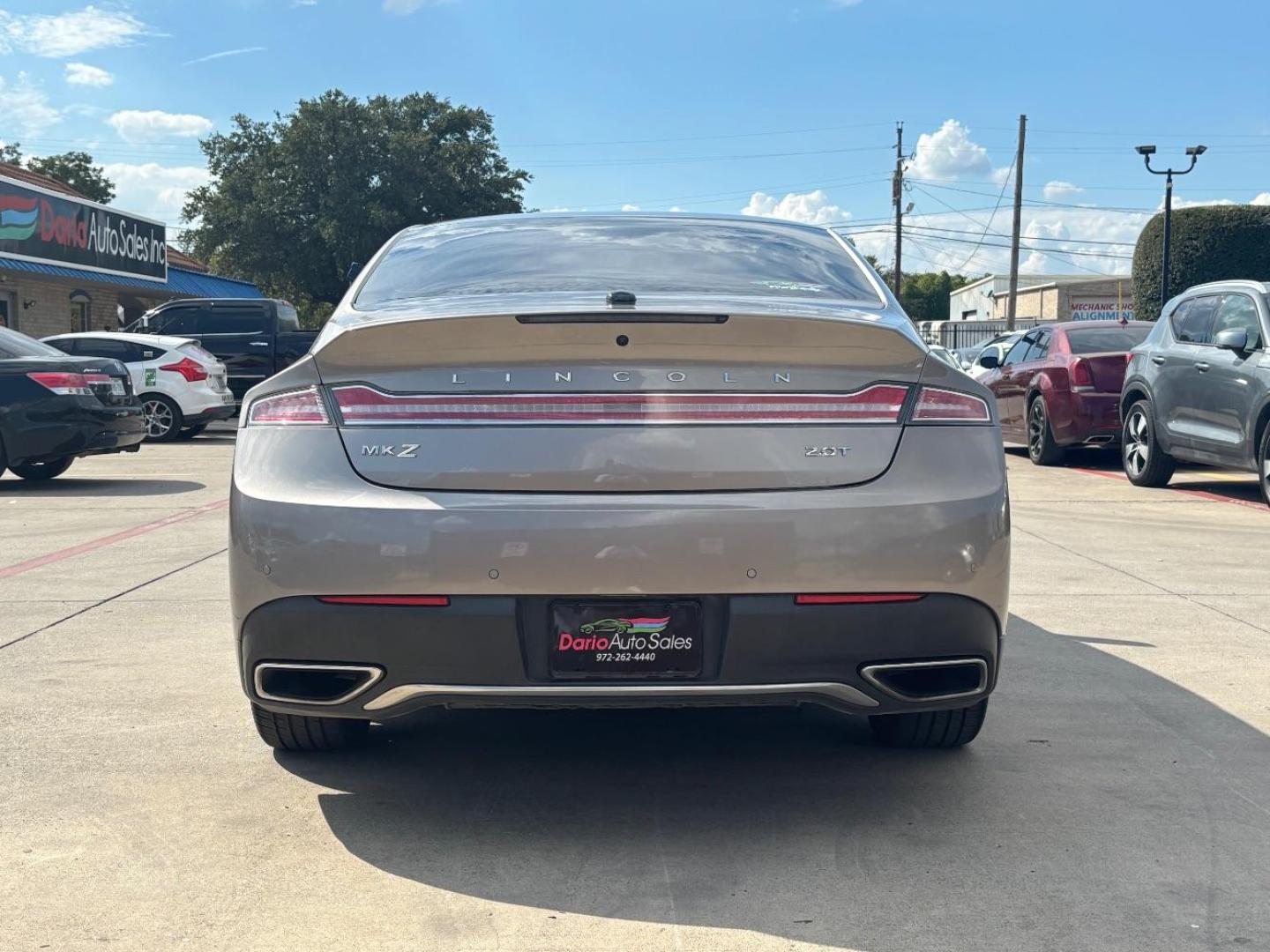 2018 Tan Lincoln MKZ Reserve (3LN6L5E94JR) , located at 2401 E Main St., Grand Prairie, TX, 75050, (972) 262-4440, 32.748981, -96.969643 - Photo#6