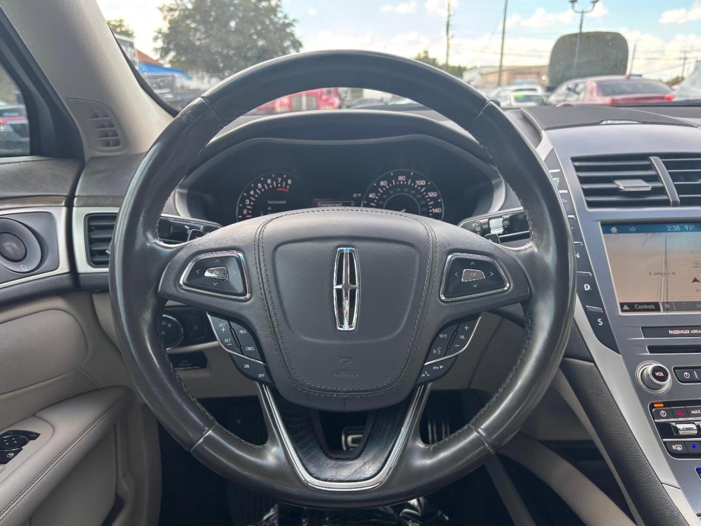 2018 Tan Lincoln MKZ Reserve (3LN6L5E94JR) , located at 2401 E Main St., Grand Prairie, TX, 75050, (972) 262-4440, 32.748981, -96.969643 - Photo#8