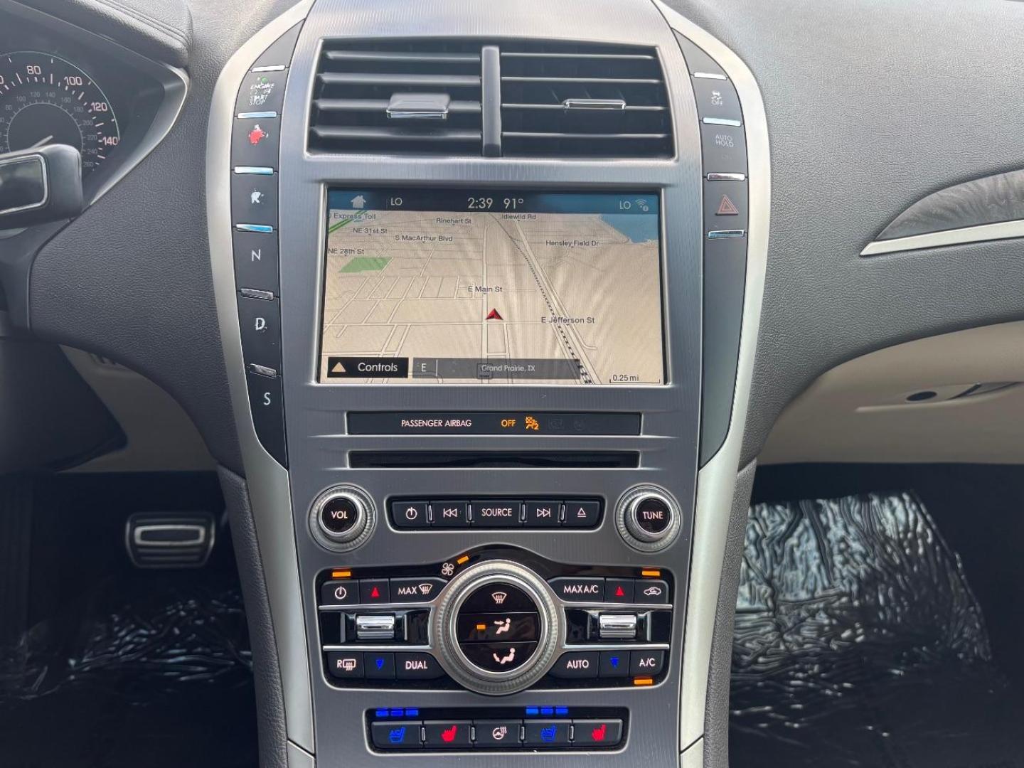2018 Tan Lincoln MKZ Reserve (3LN6L5E94JR) , located at 2401 E Main St., Grand Prairie, TX, 75050, (972) 262-4440, 32.748981, -96.969643 - Photo#12