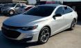 2019 Silver Chevrolet Malibu RS (1G1ZG5ST7KF) with an ECOTEC 1.5L I-4 gasoline direct injection engine, located at 2401 E Main St., Grand Prairie, TX, 75050, (972) 262-4440, 32.748981, -96.969643 - Photo#2