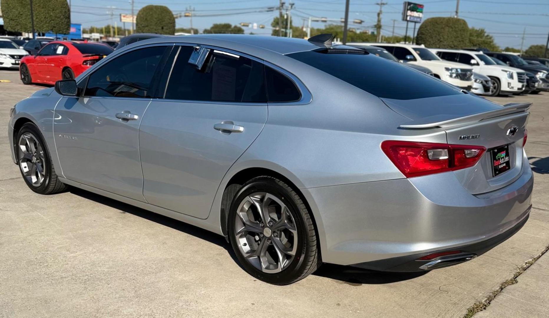 2019 Silver Chevrolet Malibu RS (1G1ZG5ST7KF) with an ECOTEC 1.5L I-4 gasoline direct injection engine, located at 2401 E Main St., Grand Prairie, TX, 75050, (972) 262-4440, 32.748981, -96.969643 - Photo#8
