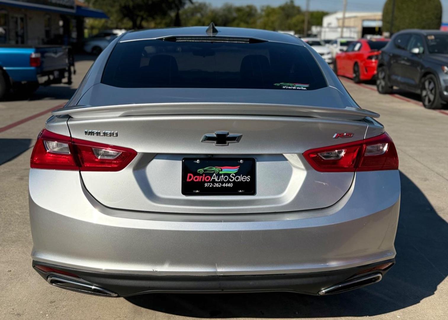 2019 Silver Chevrolet Malibu RS (1G1ZG5ST7KF) with an ECOTEC 1.5L I-4 gasoline direct injection engine, located at 2401 E Main St., Grand Prairie, TX, 75050, (972) 262-4440, 32.748981, -96.969643 - Photo#9