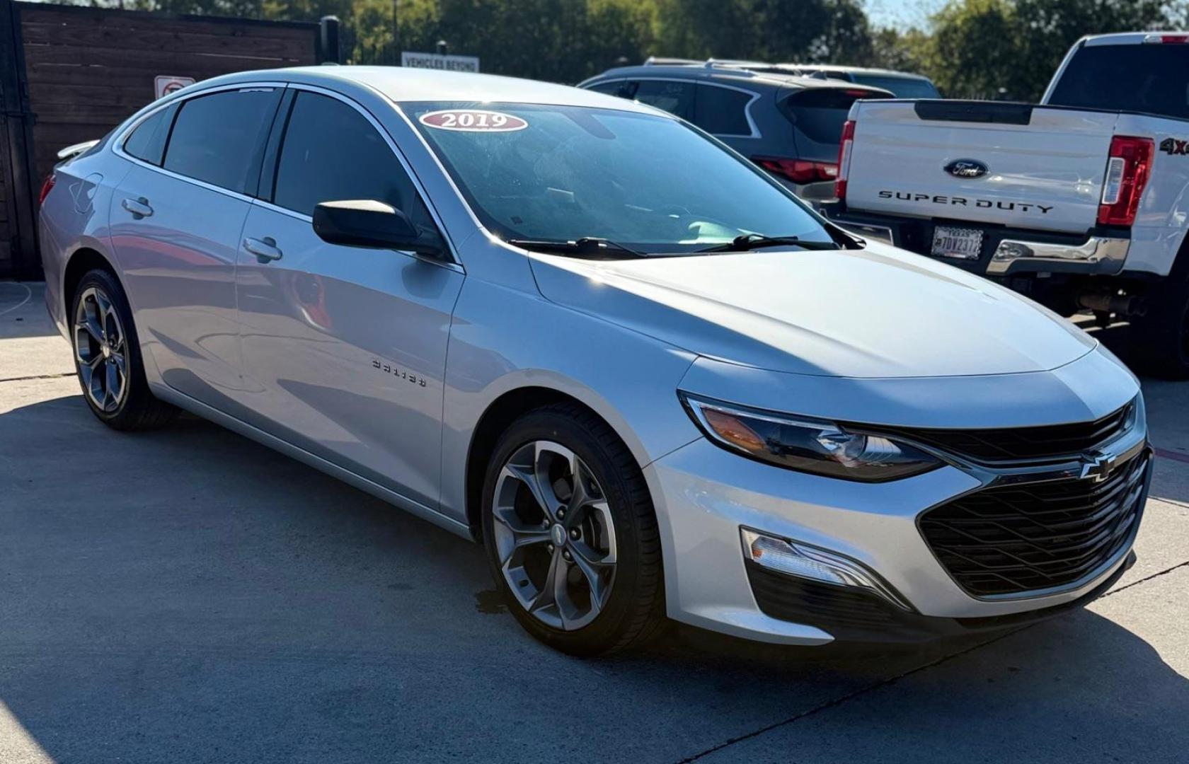 2019 Silver Chevrolet Malibu RS (1G1ZG5ST7KF) with an ECOTEC 1.5L I-4 gasoline direct injection engine, located at 2401 E Main St., Grand Prairie, TX, 75050, (972) 262-4440, 32.748981, -96.969643 - Photo#18