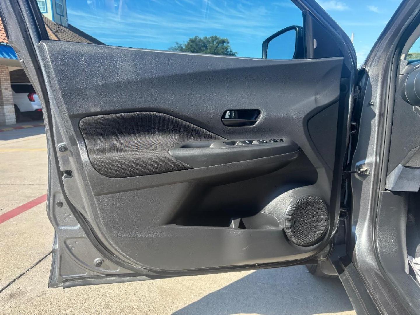 2021 Gray Nissan Kicks S Xtronic CVT (3N1CP5BV9ML) with an 1.6L I-4 DOHC engine, located at 2401 E Main St., Grand Prairie, TX, 75050, (972) 262-4440, 32.748981, -96.969643 - Photo#17