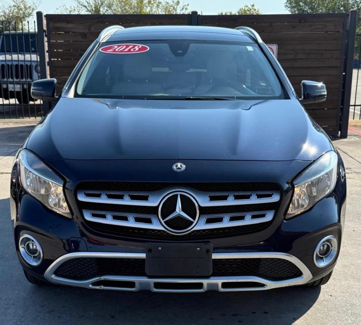 2018 Blue Mercedes-Benz GLA 250 G (WDCTG4EB1JJ) , located at 2401 E Main St., Grand Prairie, TX, 75050, (972) 262-4440, 32.748981, -96.969643 - Photo#0