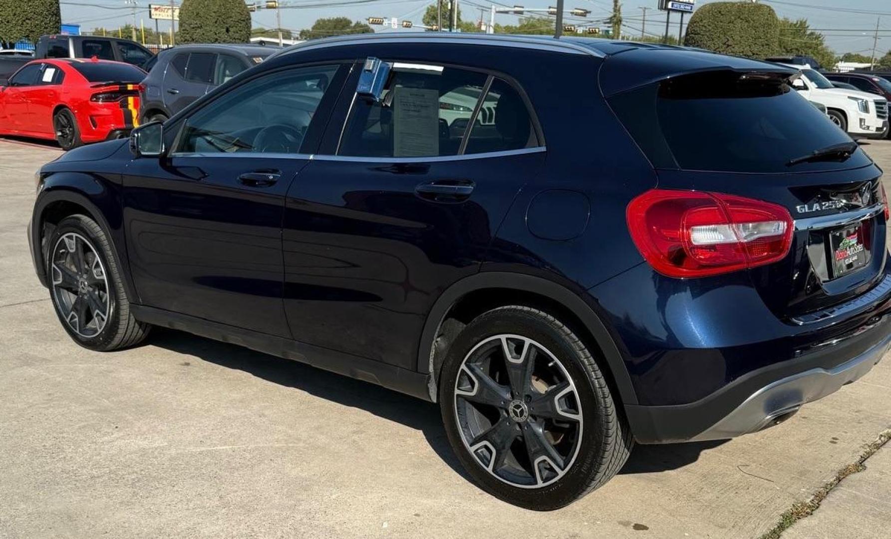 2018 Blue Mercedes-Benz GLA 250 G (WDCTG4EB1JJ) , located at 2401 E Main St., Grand Prairie, TX, 75050, (972) 262-4440, 32.748981, -96.969643 - Photo#6