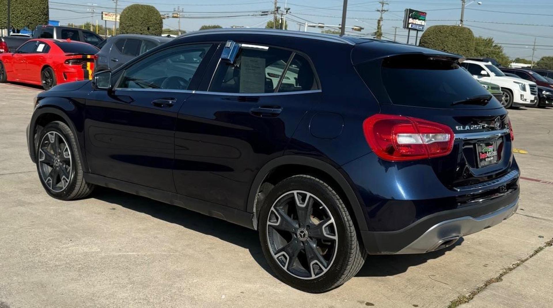 2018 Blue Mercedes-Benz GLA 250 G (WDCTG4EB1JJ) , located at 2401 E Main St., Grand Prairie, TX, 75050, (972) 262-4440, 32.748981, -96.969643 - Photo#7