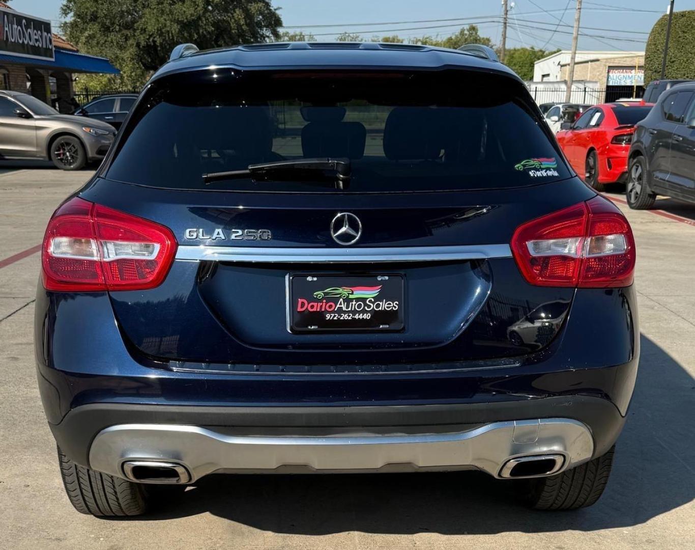 2018 Blue Mercedes-Benz GLA 250 G (WDCTG4EB1JJ) , located at 2401 E Main St., Grand Prairie, TX, 75050, (972) 262-4440, 32.748981, -96.969643 - Photo#8