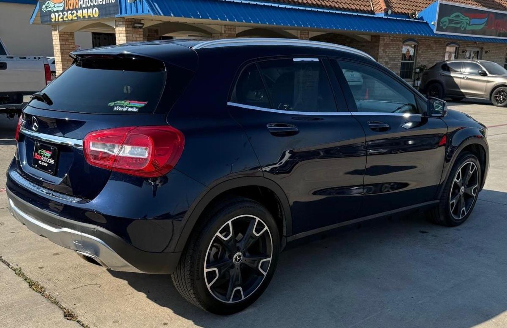 2018 Blue Mercedes-Benz GLA 250 G (WDCTG4EB1JJ) , located at 2401 E Main St., Grand Prairie, TX, 75050, (972) 262-4440, 32.748981, -96.969643 - Photo#11