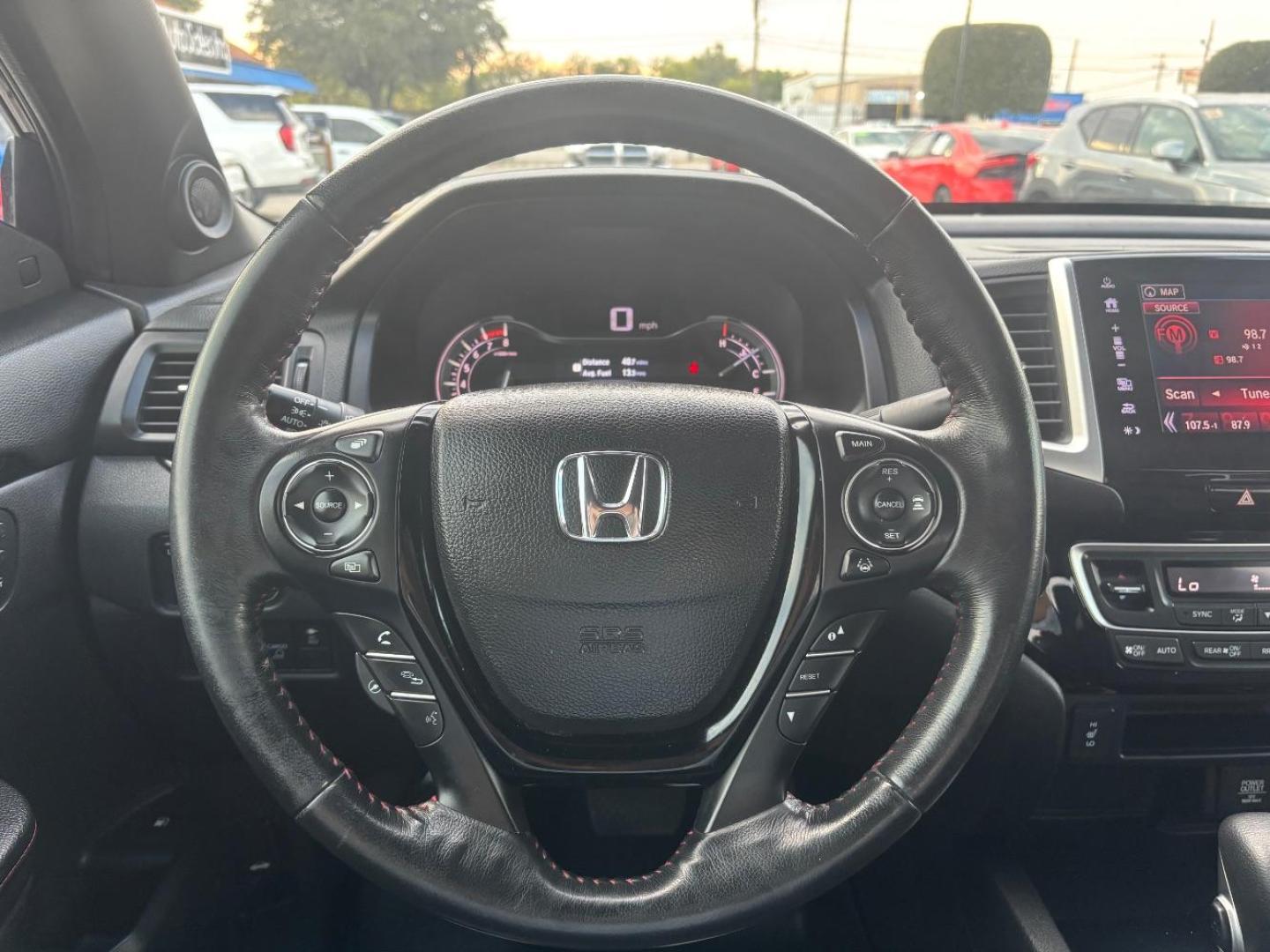 2017 Black Honda Ridgeline Black Edition (5FPYK3F84HB) with an 3.5L V-6 gasoline direct injection engine, located at 2401 E Main St., Grand Prairie, TX, 75050, (972) 262-4440, 32.748981, -96.969643 - Photo#8