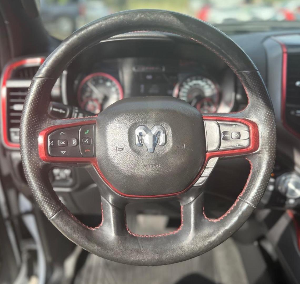2019 White Ram 1500 Rebel Crew Cab 4x4 5'7 Box (1C6SRFLT4KN) , located at 2401 E Main St., Grand Prairie, TX, 75050, (972) 262-4440, 32.748981, -96.969643 - Photo#24