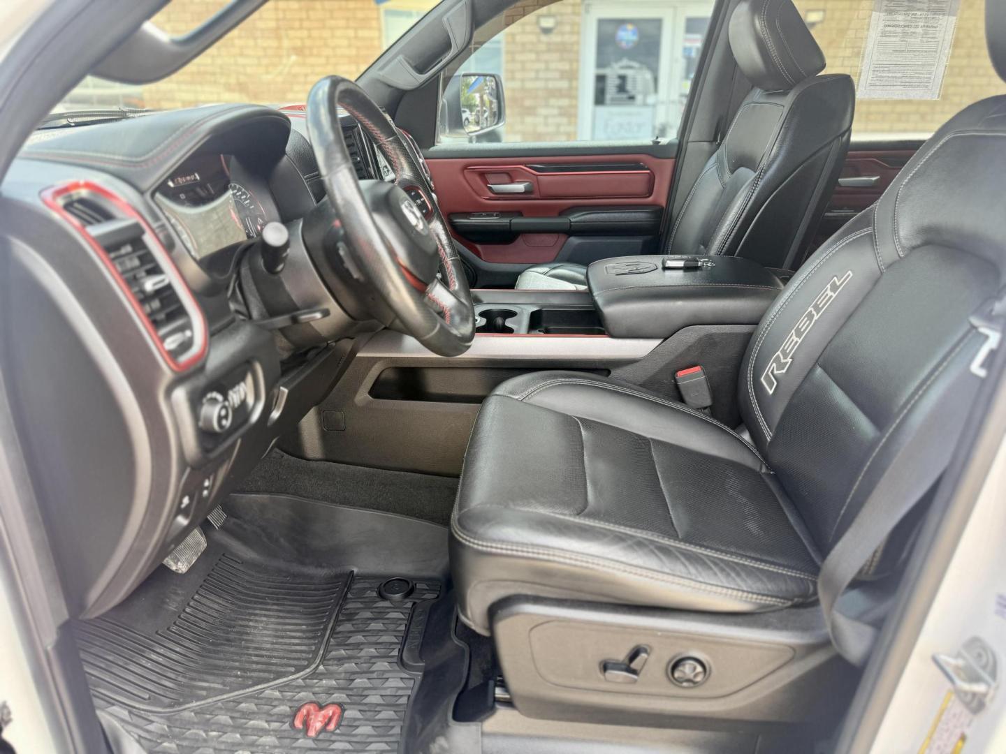 2019 White Ram 1500 (1C6SRFLT4KN) , located at 2401 E Main St., Grand Prairie, TX, 75050, (972) 262-4440, 32.748981, -96.969643 - Photo#17