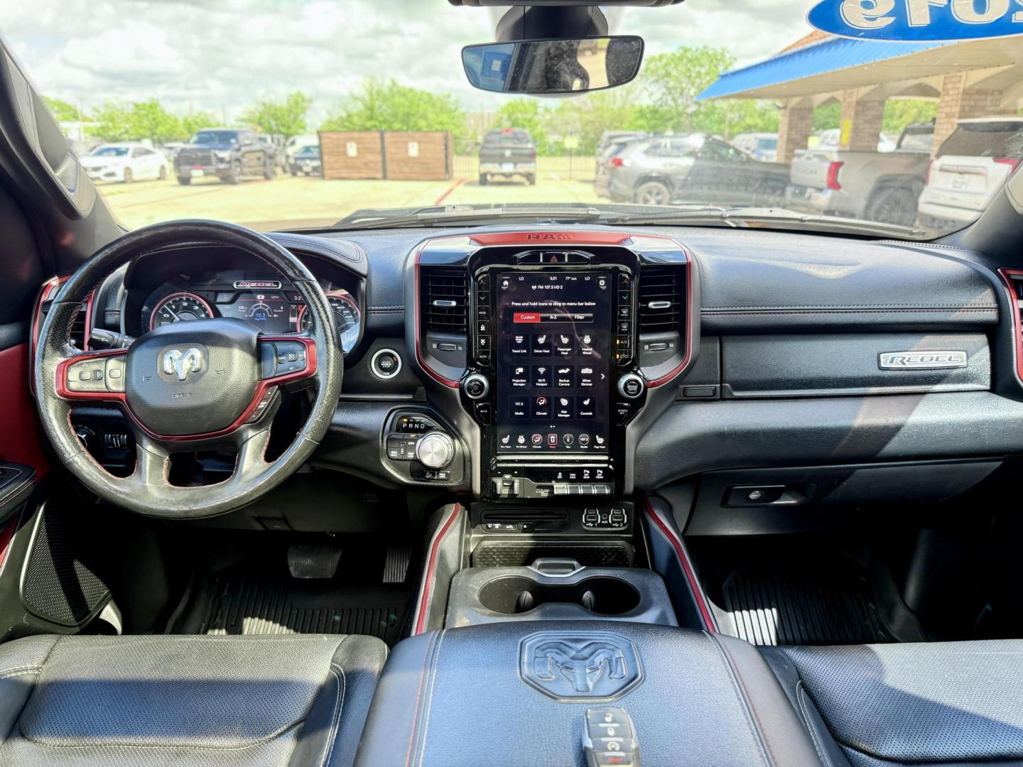 2019 White Ram 1500 (1C6SRFLT4KN) , located at 2401 E Main St., Grand Prairie, TX, 75050, (972) 262-4440, 32.748981, -96.969643 - Photo#23