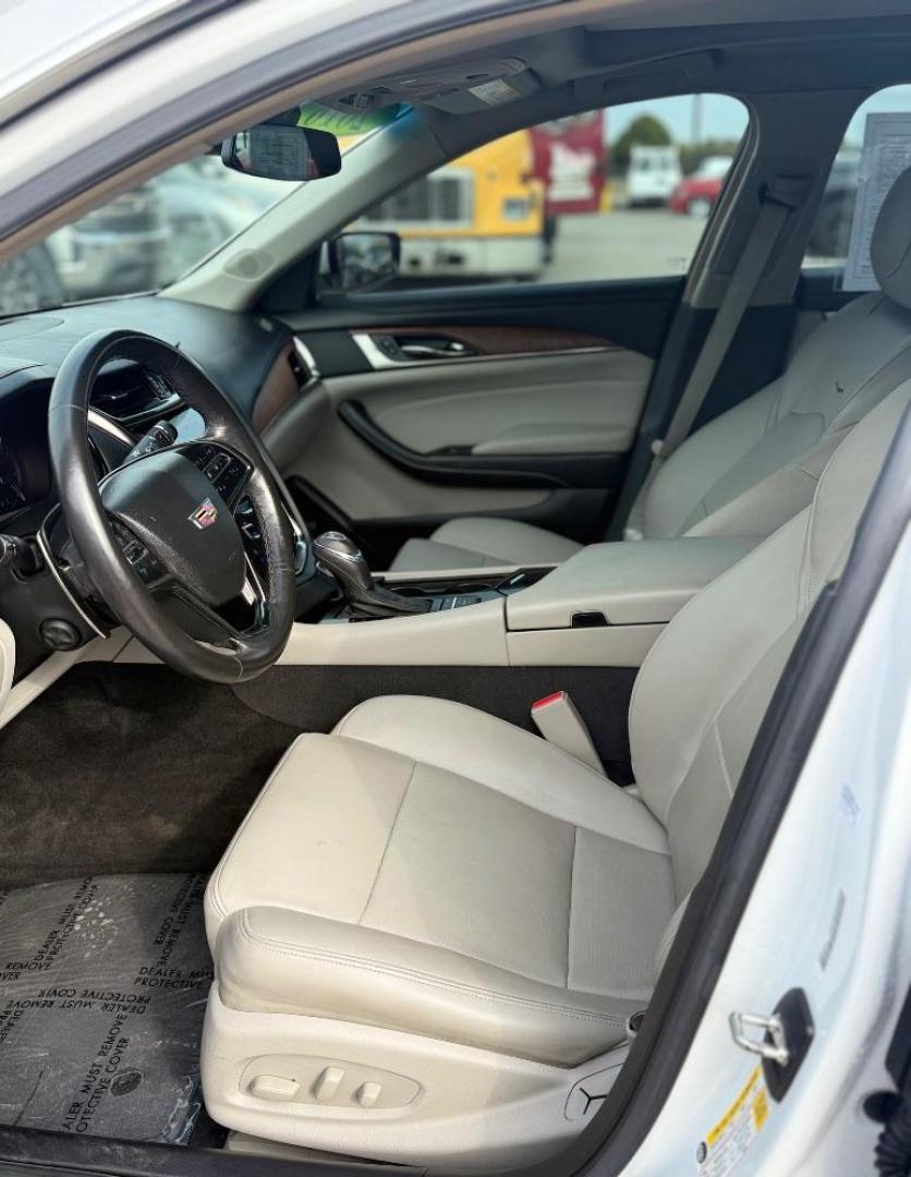 2016 White Cadillac CTS Luxury Collection (1G6AR5SX0G0) with an 2L I-4 gasoline direct injection engine, located at 2401 E Main St., Grand Prairie, TX, 75050, (972) 262-4440, 32.748981, -96.969643 - Photo#19