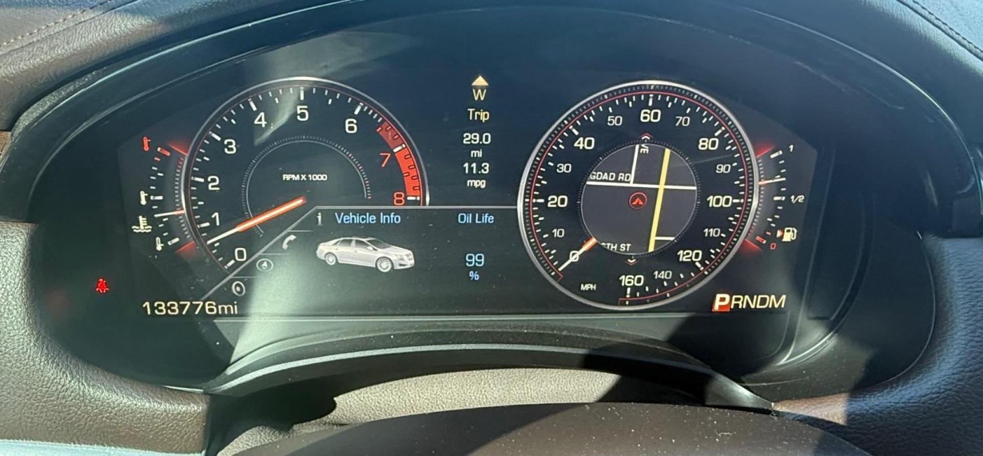 2014 Red Cadillac XTS Premium (2G61P5S35E9) with an 3.6L V-6 gasoline direct injection engine, located at 2401 E Main St., Grand Prairie, TX, 75050, (972) 262-4440, 32.748981, -96.969643 - Photo#15