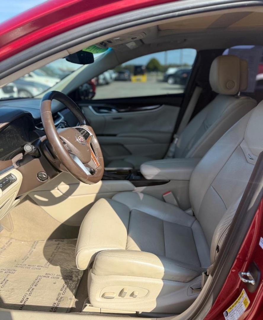 2014 Red Cadillac XTS Premium (2G61P5S35E9) with an 3.6L V-6 gasoline direct injection engine, located at 2401 E Main St., Grand Prairie, TX, 75050, (972) 262-4440, 32.748981, -96.969643 - Photo#21