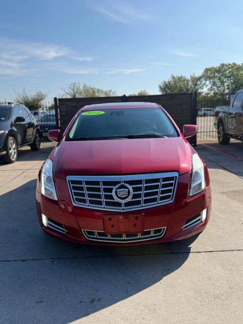 2014 Red Cadillac XTS Premium (2G61P5S35E9) with an 3.6L V-6 gasoline direct injection engine, located at 2401 E Main St., Grand Prairie, TX, 75050, (972) 262-4440, 32.748981, -96.969643 - Photo#29