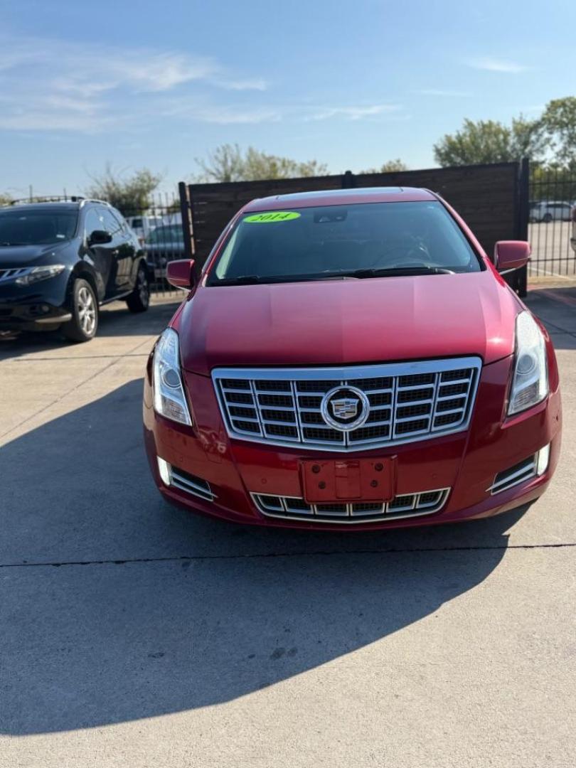 2014 Red Cadillac XTS Premium (2G61P5S35E9) with an 3.6L V-6 gasoline direct injection engine, located at 2401 E Main St., Grand Prairie, TX, 75050, (972) 262-4440, 32.748981, -96.969643 - Photo#30