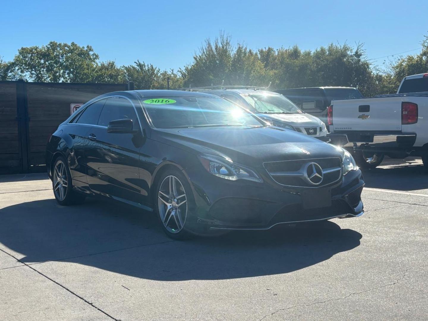 2016 Black Mercedes-Benz E 400 E (WDDKJ6FBXGF) , located at 2401 E Main St., Grand Prairie, TX, 75050, (972) 262-4440, 32.748981, -96.969643 - Photo#1