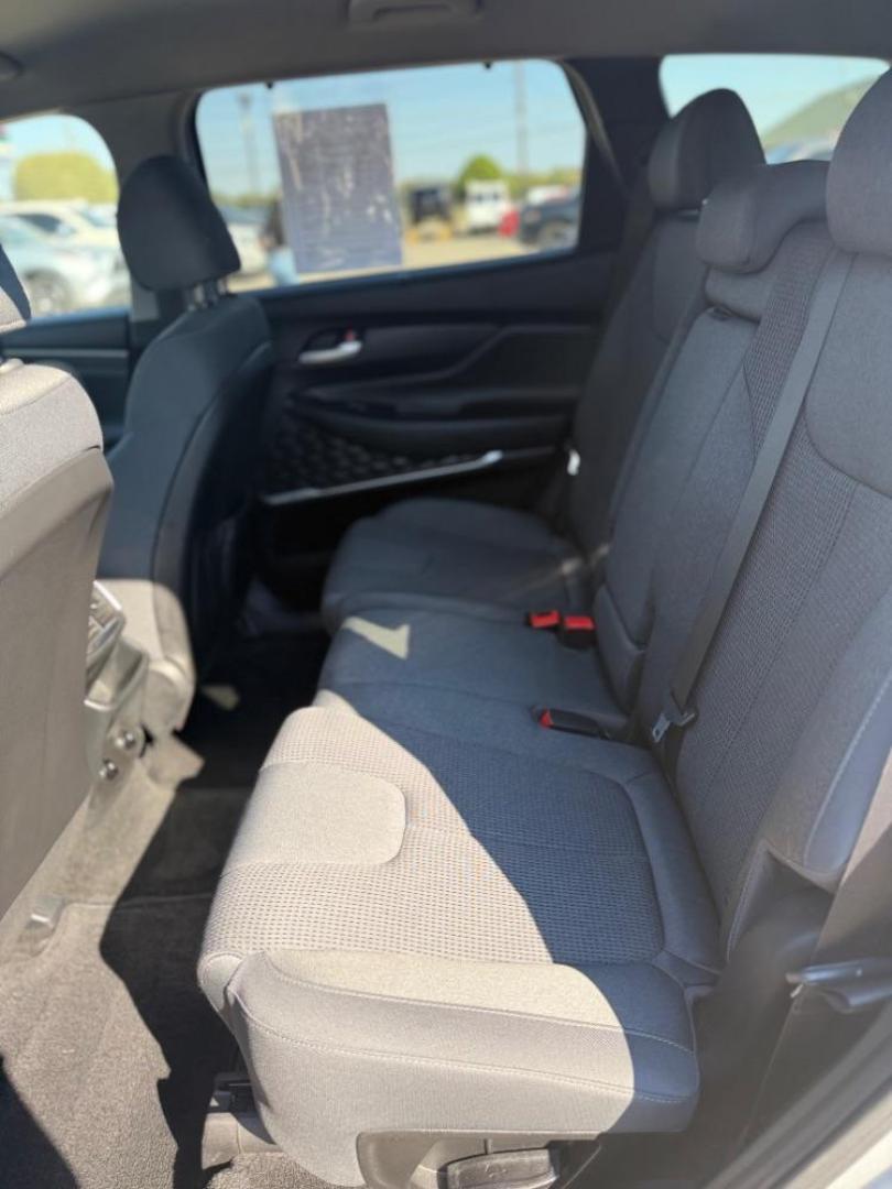 2019 Silver Hyundai Santa Fe (5NMS33AD6KH) with an Theta II 2.4L I-4 gasoline direct injection engine, located at 2401 E Main St., Grand Prairie, TX, 75050, (972) 262-4440, 32.748981, -96.969643 - Photo#23