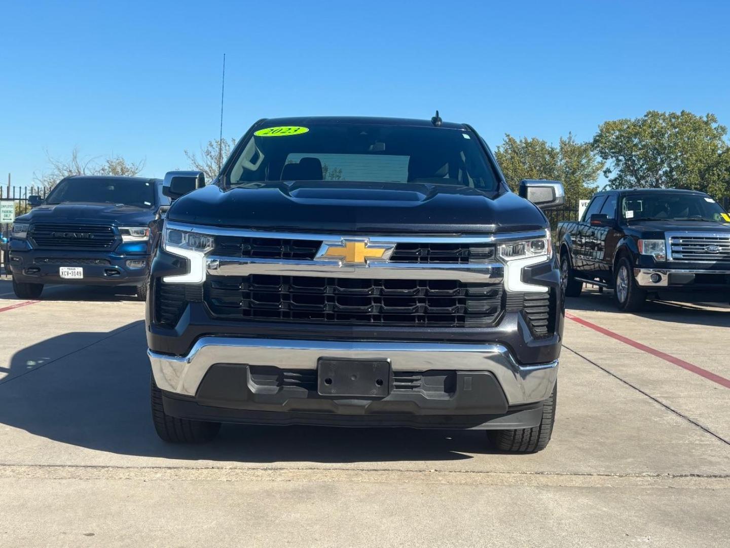 2023 Gray Chevrolet Silverado 1500 2WD Crew Cab Short Bed LT (2GCPACED9P1) , located at 2401 E Main St., Grand Prairie, TX, 75050, (972) 262-4440, 32.748981, -96.969643 - Photo#0