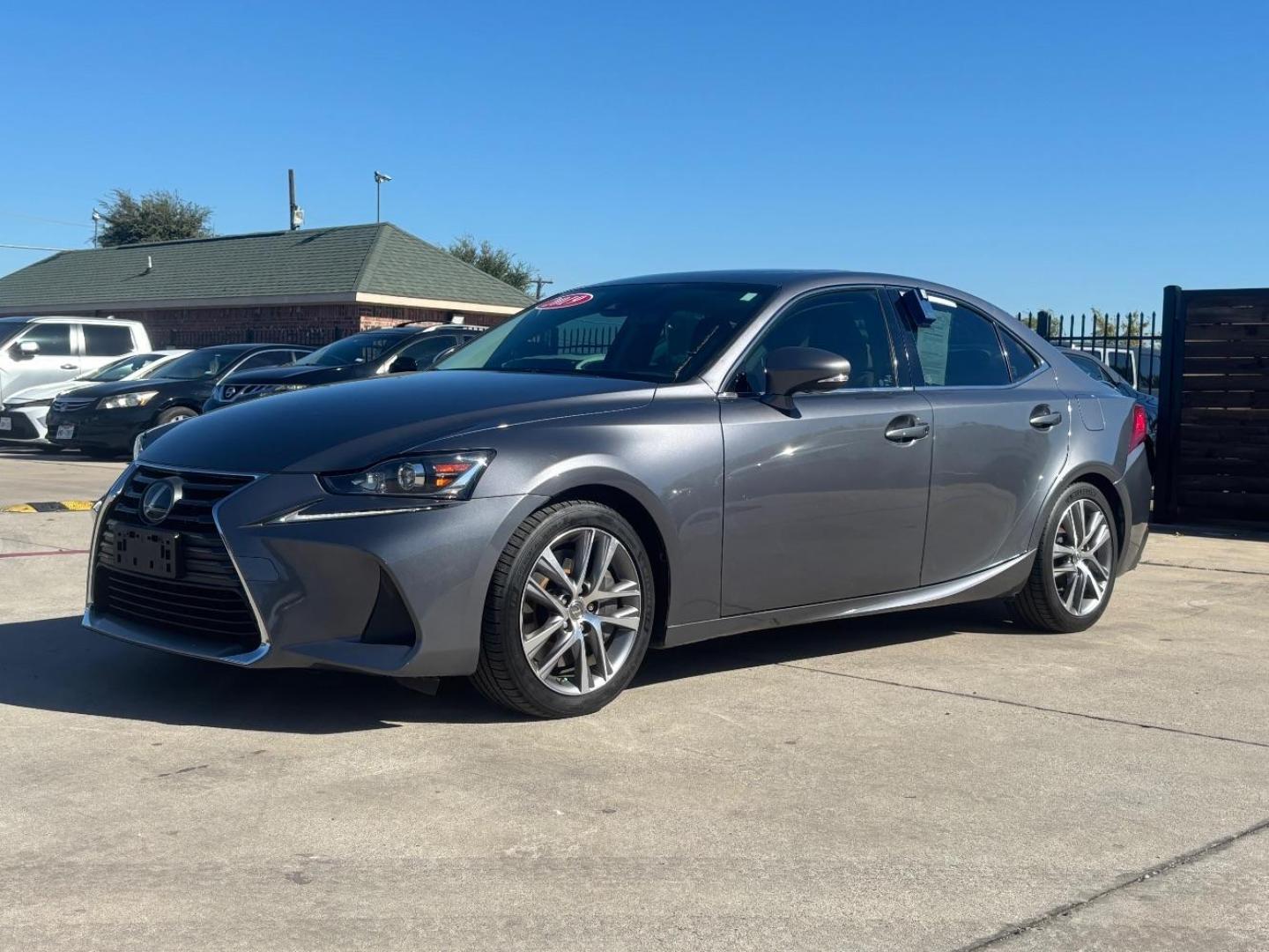 2019 Gray Lexus IS 300 IS (JTHBA1D23K5) with an 2.0L I4 F DOHC 16V engine, located at 2401 E Main St., Grand Prairie, TX, 75050, (972) 262-4440, 32.748981, -96.969643 - Photo#2