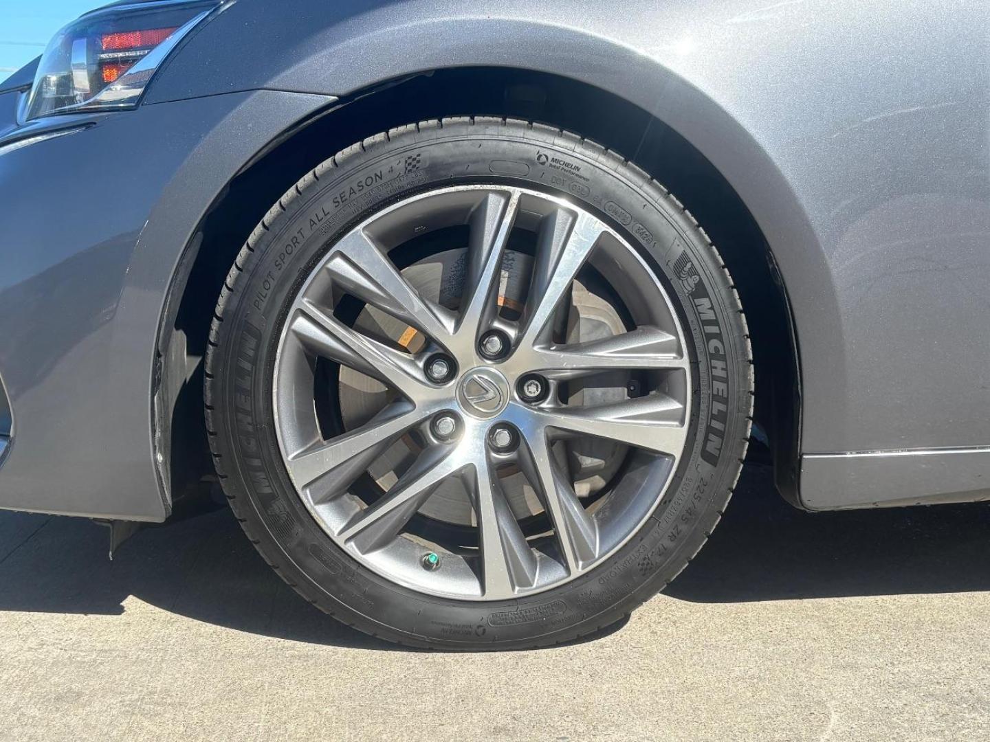 2019 Gray Lexus IS 300 IS (JTHBA1D23K5) with an 2.0L I4 F DOHC 16V engine, located at 2401 E Main St., Grand Prairie, TX, 75050, (972) 262-4440, 32.748981, -96.969643 - Photo#3