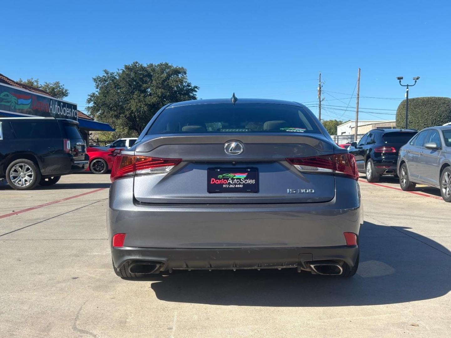 2019 Gray Lexus IS 300 IS (JTHBA1D23K5) with an 2.0L I4 F DOHC 16V engine, located at 2401 E Main St., Grand Prairie, TX, 75050, (972) 262-4440, 32.748981, -96.969643 - Photo#6