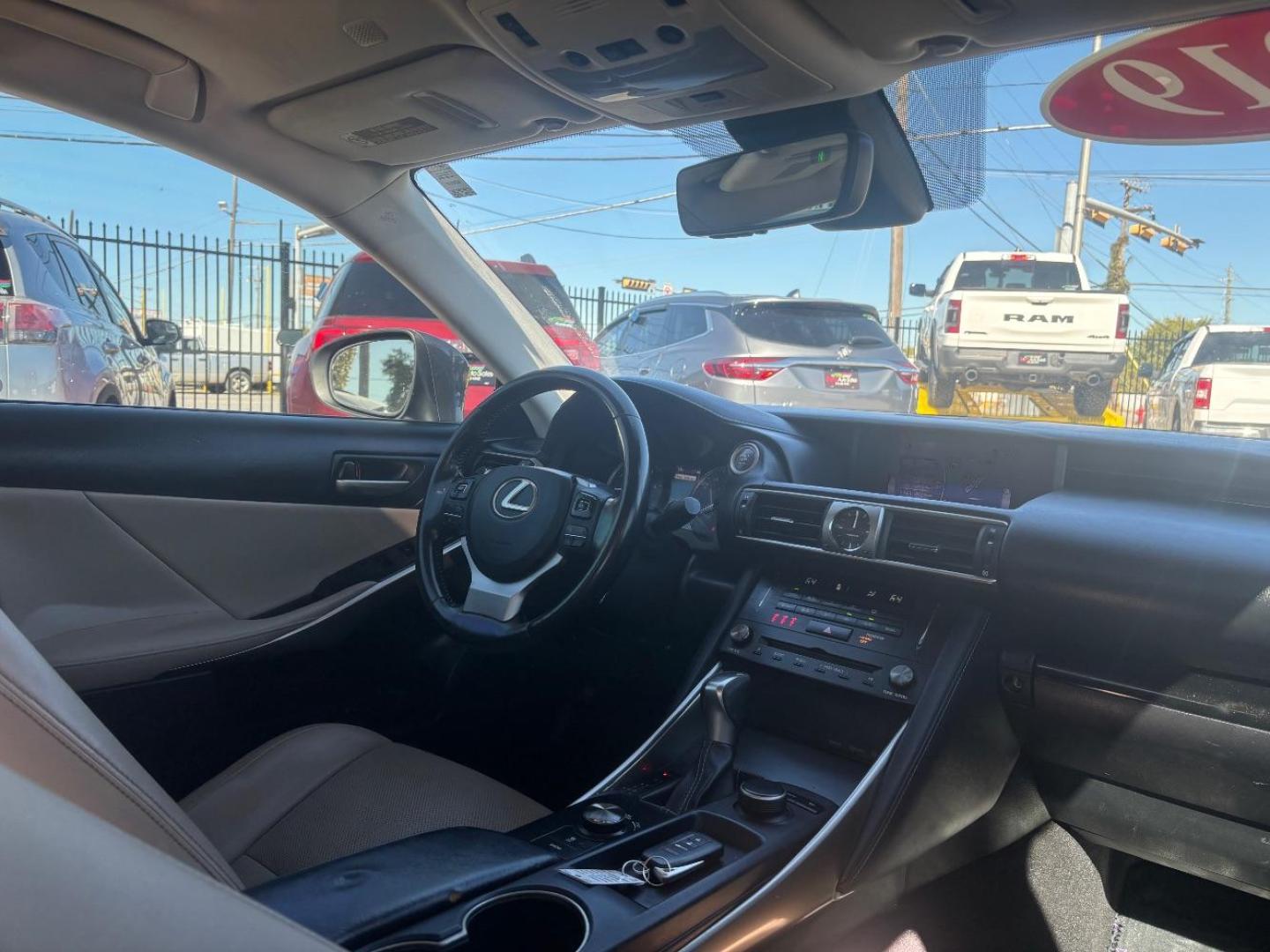 2019 Gray Lexus IS 300 IS (JTHBA1D23K5) with an 2.0L I4 F DOHC 16V engine, located at 2401 E Main St., Grand Prairie, TX, 75050, (972) 262-4440, 32.748981, -96.969643 - Photo#15