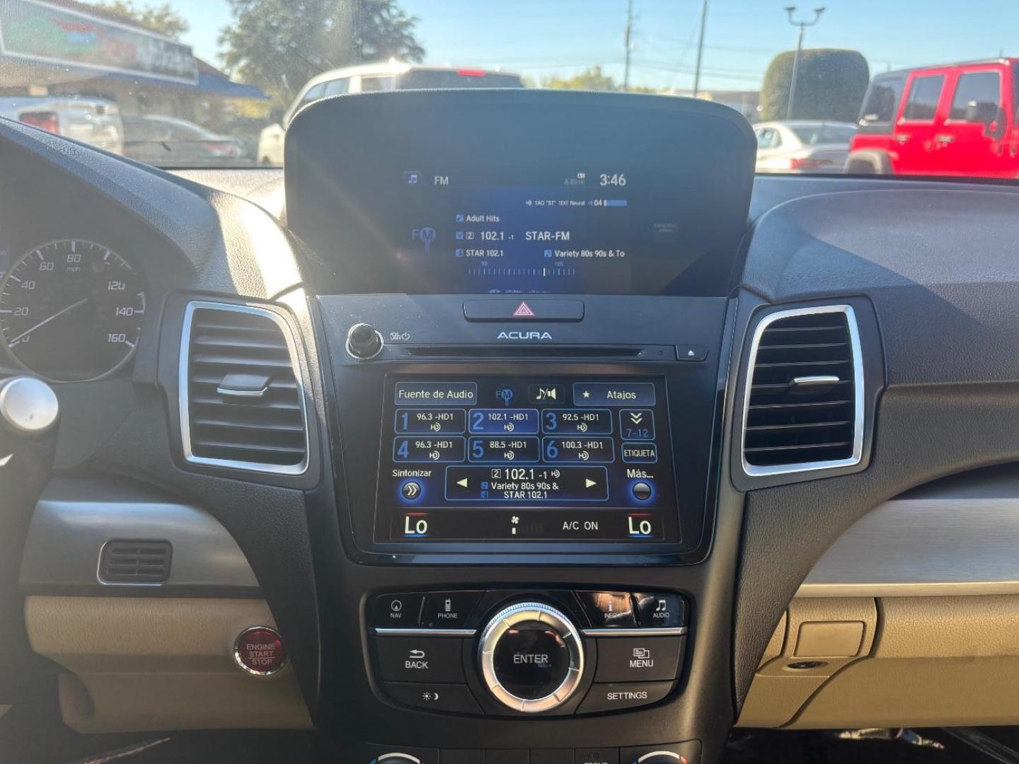 2018 Red Acura RDX Technology Package | Technology and AcuraWatch Plus Packages (5J8TB3H59JL) with an 3.5L V-6 i-VTEC variable valve control engine, located at 2401 E Main St., Grand Prairie, TX, 75050, (972) 262-4440, 32.748981, -96.969643 - Photo#11