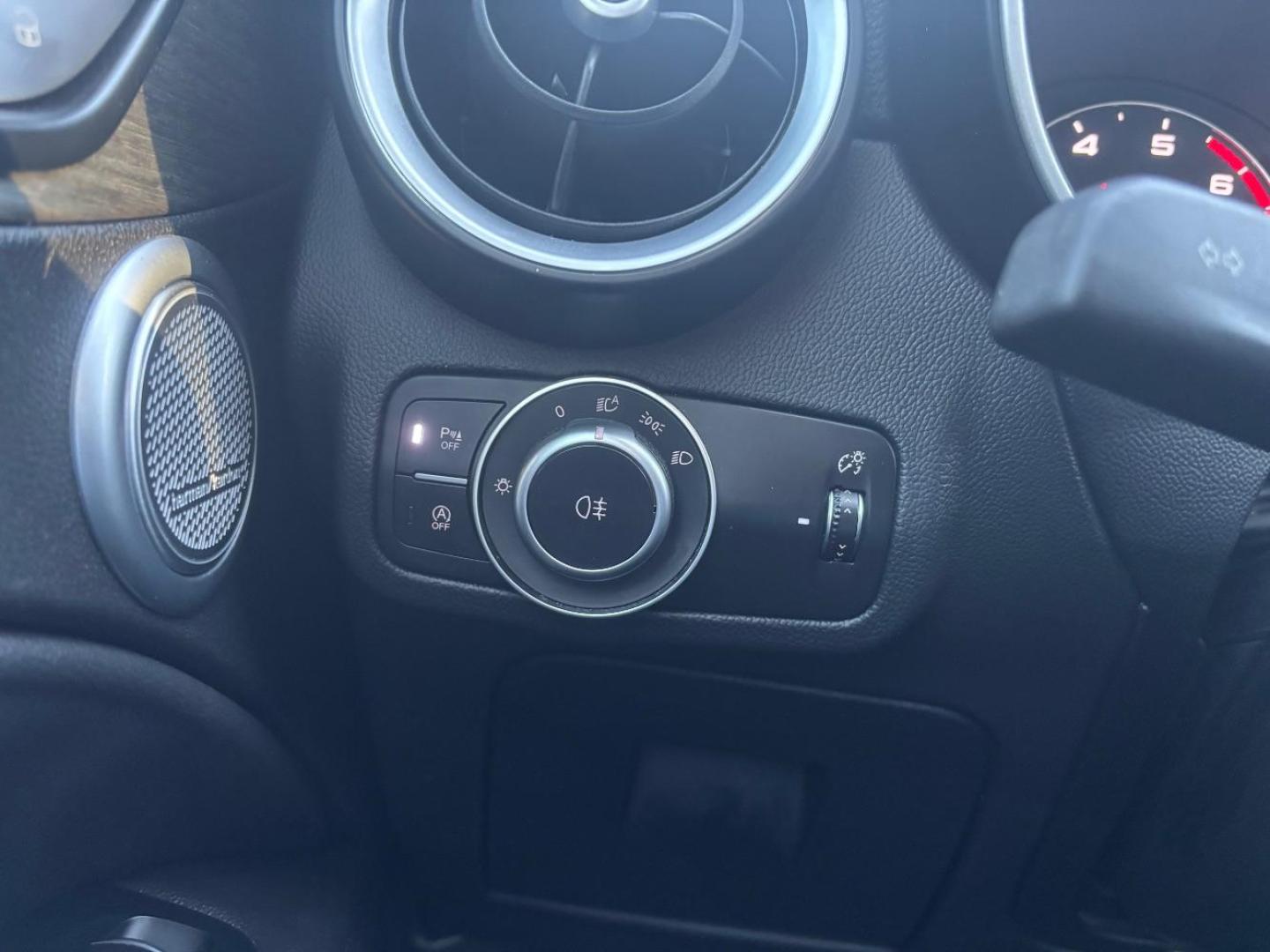 2019 Gray Alfa Romeo Stelvio Ti AWD (ZASPAKBN3K7) with an 2L I-4 gasoline direct injection engine, located at 2401 E Main St., Grand Prairie, TX, 75050, (972) 262-4440, 32.748981, -96.969643 - Photo#16