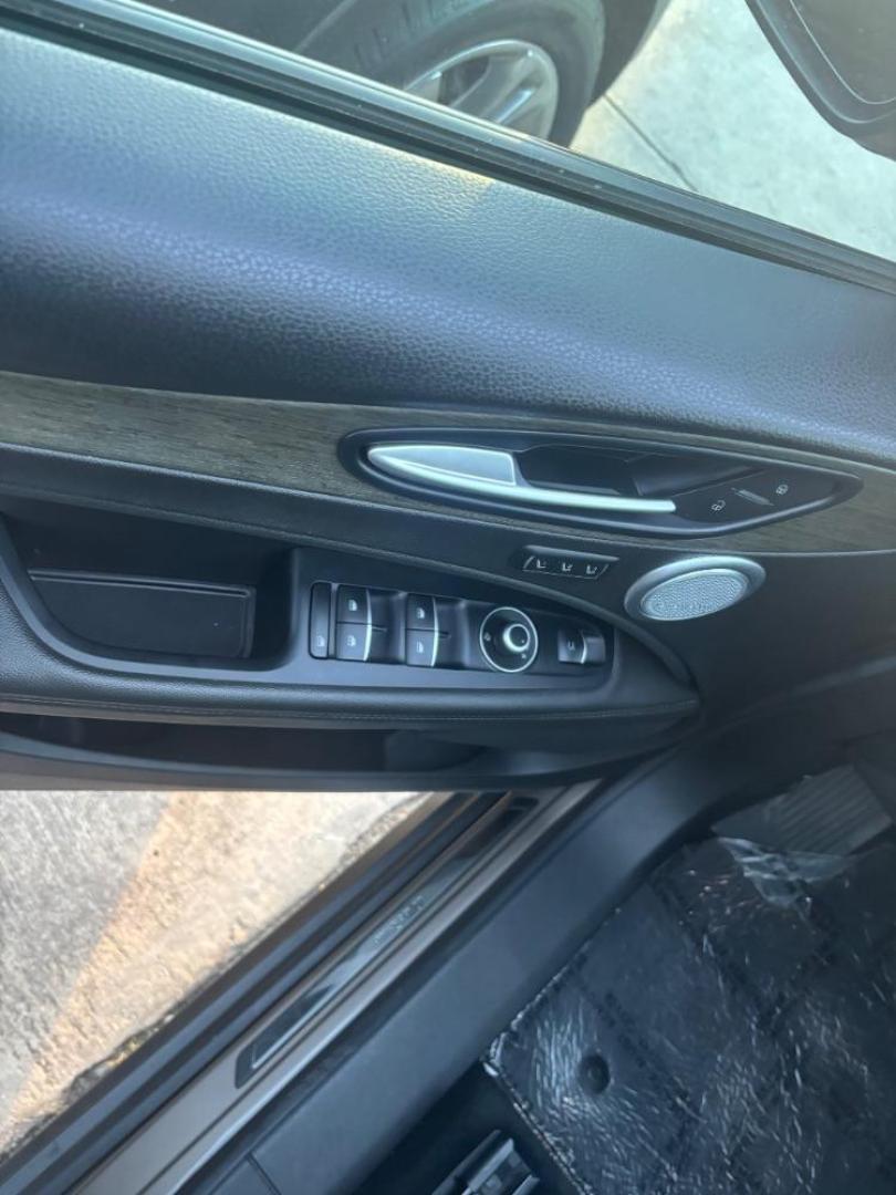 2019 Gray Alfa Romeo Stelvio Ti AWD (ZASPAKBN3K7) with an 2L I-4 gasoline direct injection engine, located at 2401 E Main St., Grand Prairie, TX, 75050, (972) 262-4440, 32.748981, -96.969643 - Photo#21