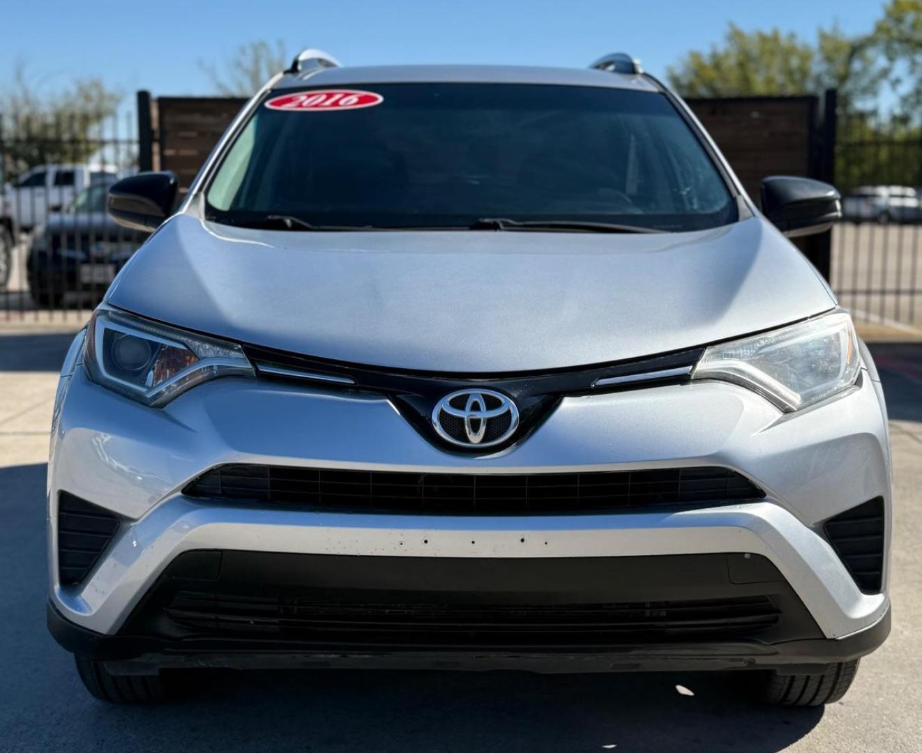 2016 Silver Toyota RAV4 LE (2T3ZFREVXGW) with an 2.5L I-4 DOHC engine, located at 2401 E Main St., Grand Prairie, TX, 75050, (972) 262-4440, 32.748981, -96.969643 - Photo#0