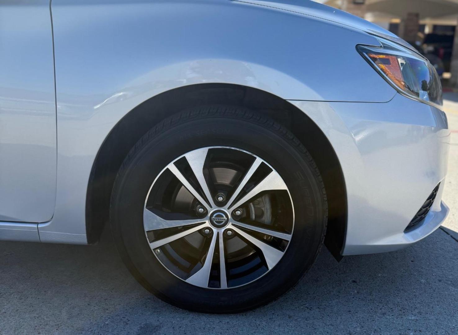 2019 Silver Nissan Sentra S (3N1AB7AP1KY) with an 1.8L I-4 DOHC engine, located at 2401 E Main St., Grand Prairie, TX, 75050, (972) 262-4440, 32.748981, -96.969643 - Photo#17