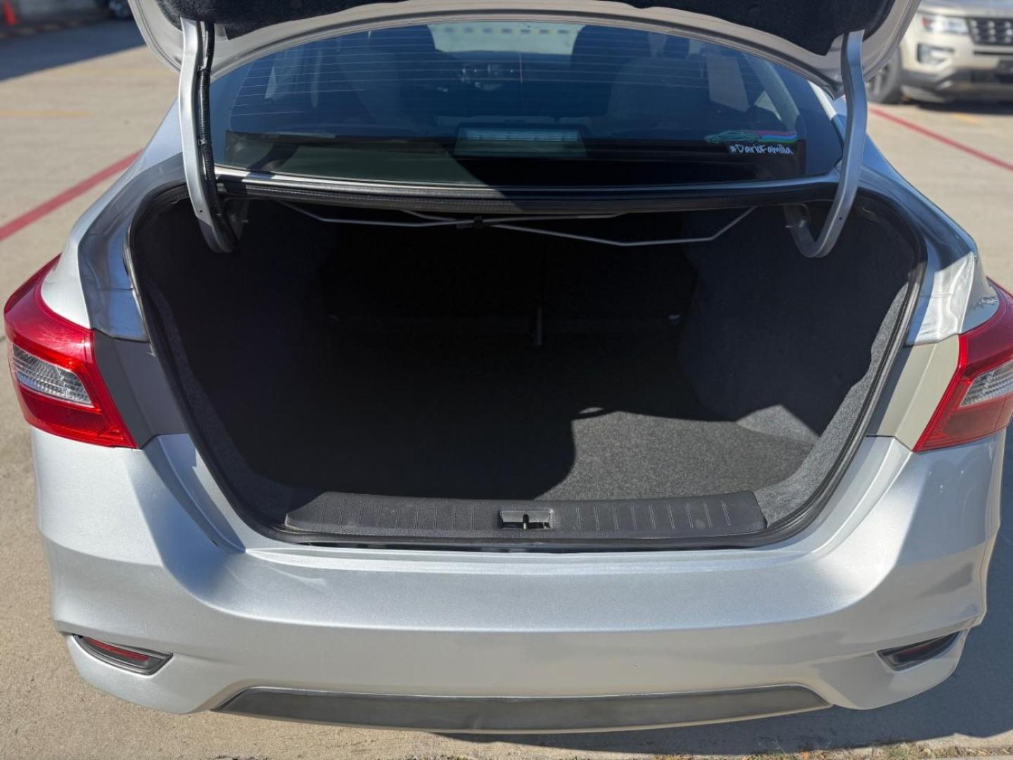 2019 Silver Nissan Sentra S (3N1AB7AP1KY) with an 1.8L I-4 DOHC engine, located at 2401 E Main St., Grand Prairie, TX, 75050, (972) 262-4440, 32.748981, -96.969643 - Photo#30