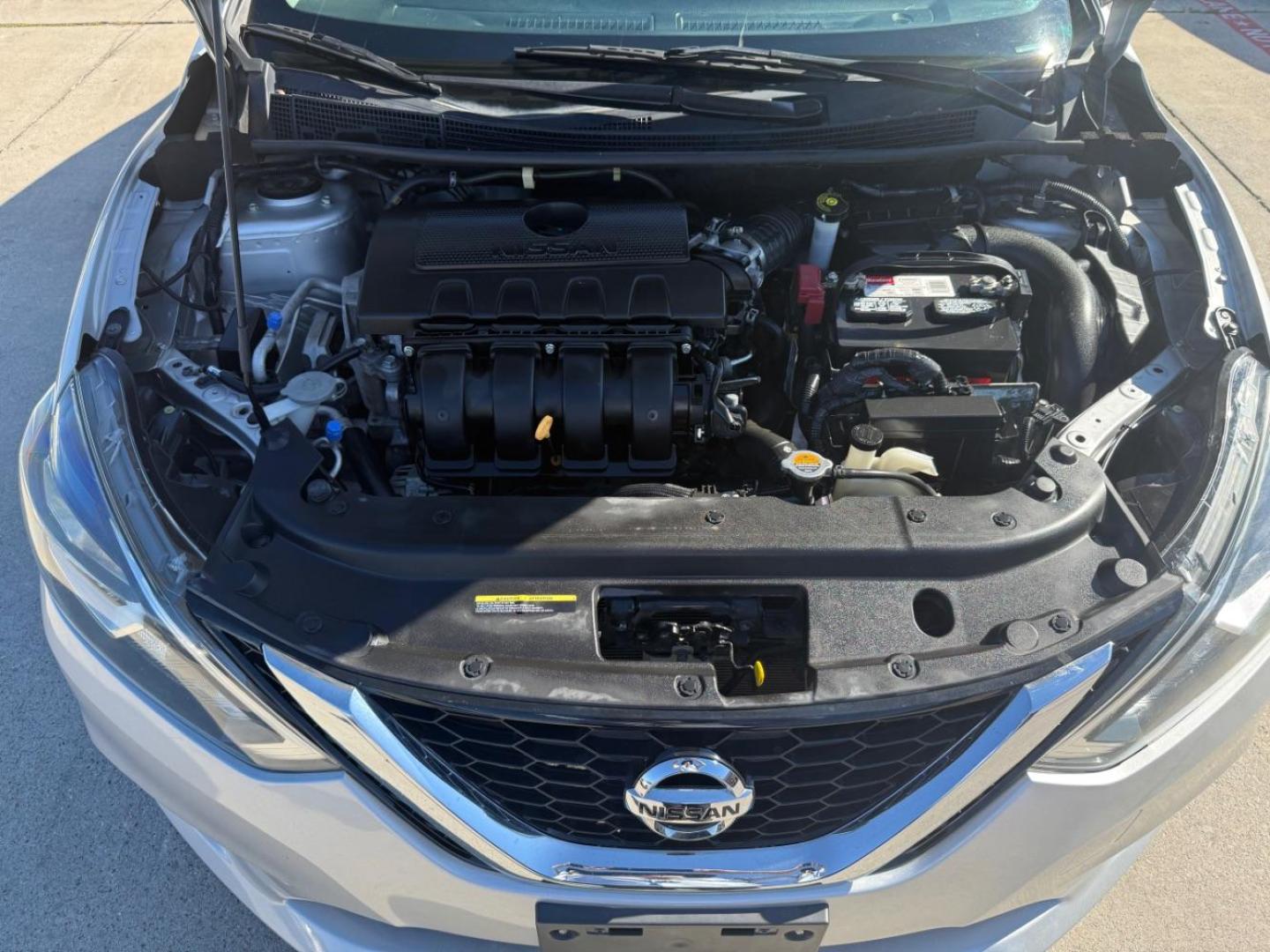 2019 Silver Nissan Sentra S (3N1AB7AP1KY) with an 1.8L I-4 DOHC engine, located at 2401 E Main St., Grand Prairie, TX, 75050, (972) 262-4440, 32.748981, -96.969643 - Photo#31