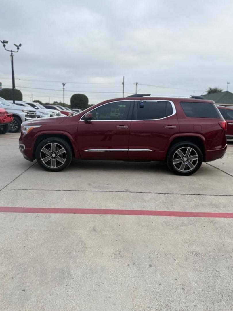 2017 Red GMC Acadia Denali (1GKKNPLS3HZ) with an 3.6L V-6 gasoline direct injection engine, located at 2401 E Main St., Grand Prairie, TX, 75050, (972) 262-4440, 32.748981, -96.969643 - Photo#4