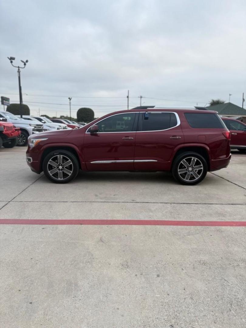 2017 Red GMC Acadia Denali (1GKKNPLS3HZ) with an 3.6L V-6 gasoline direct injection engine, located at 2401 E Main St., Grand Prairie, TX, 75050, (972) 262-4440, 32.748981, -96.969643 - Photo#5