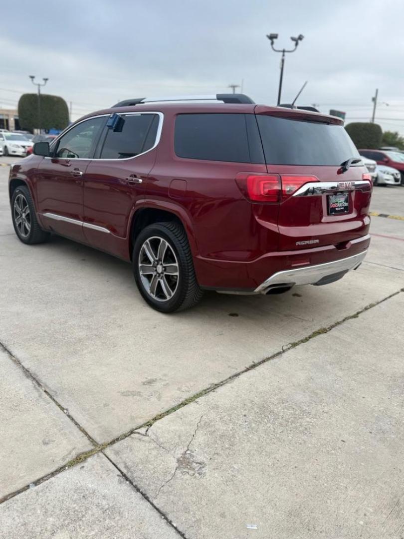2017 Red GMC Acadia Denali (1GKKNPLS3HZ) with an 3.6L V-6 gasoline direct injection engine, located at 2401 E Main St., Grand Prairie, TX, 75050, (972) 262-4440, 32.748981, -96.969643 - Photo#6